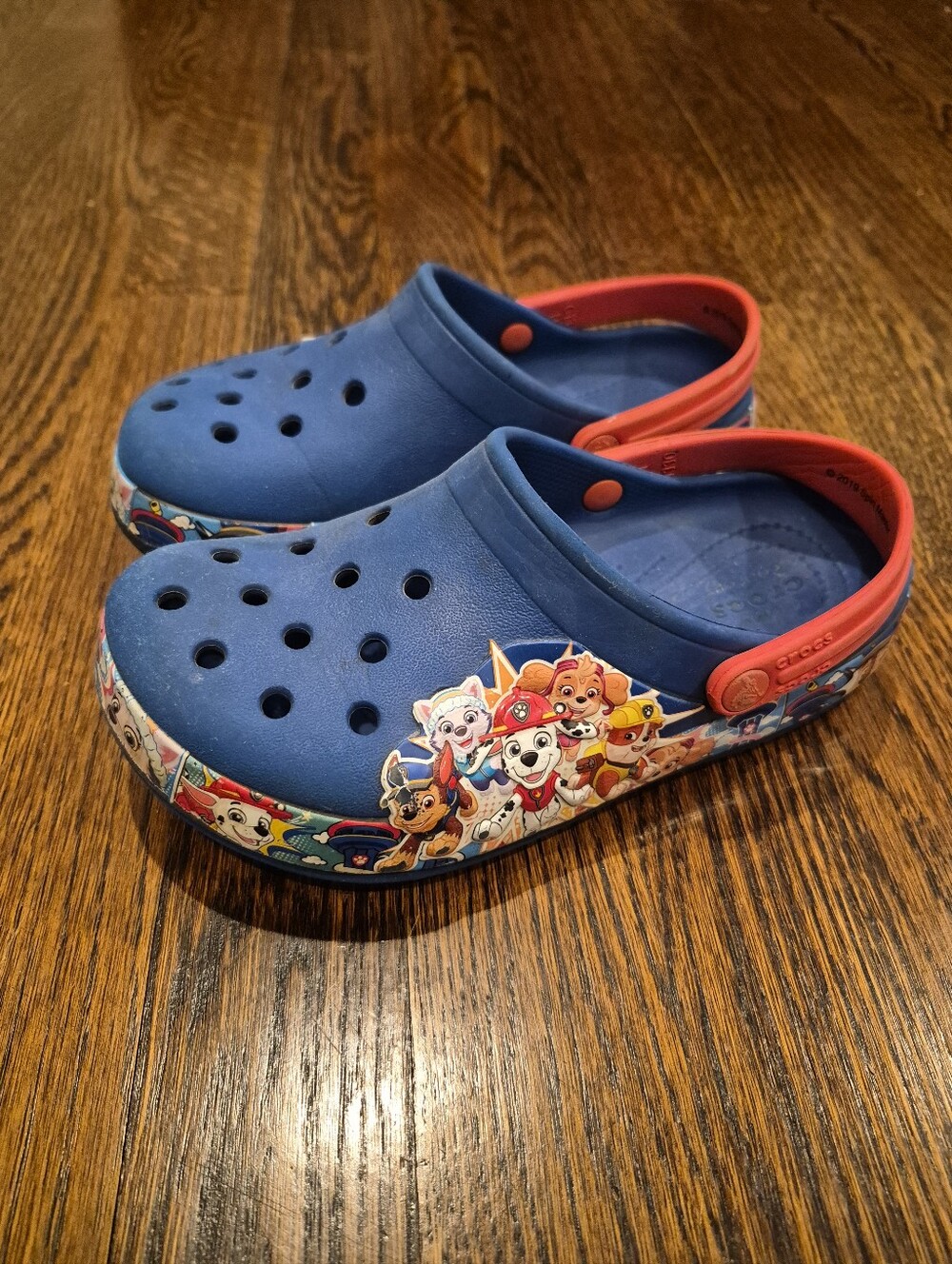 Paw Patrol Kids Crocs Size 13 - Picture 7 of 9